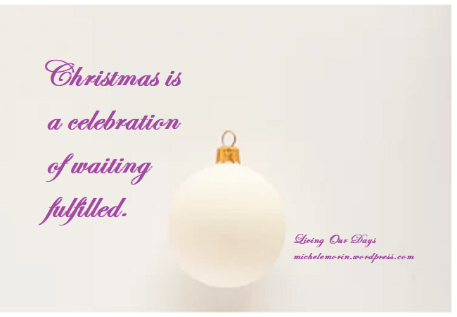 Wait for the Spirit of Christmas