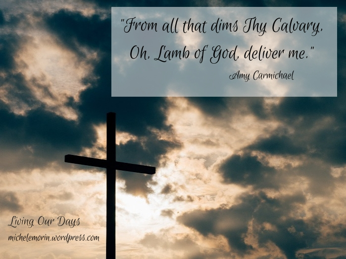 At the foundation of the Christian life, we find the the cross.