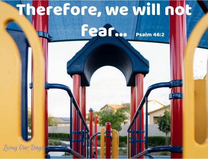God's faithfulness in the past assures me that no matter what I bring to him in the future, he is competent and present and more than willing to catch me.