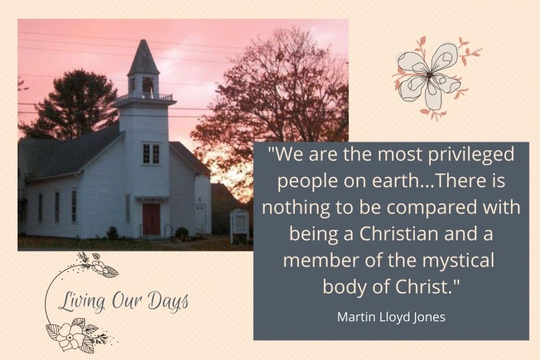 The local church reminds me that we are lovely because God loves us--and not the other way around.