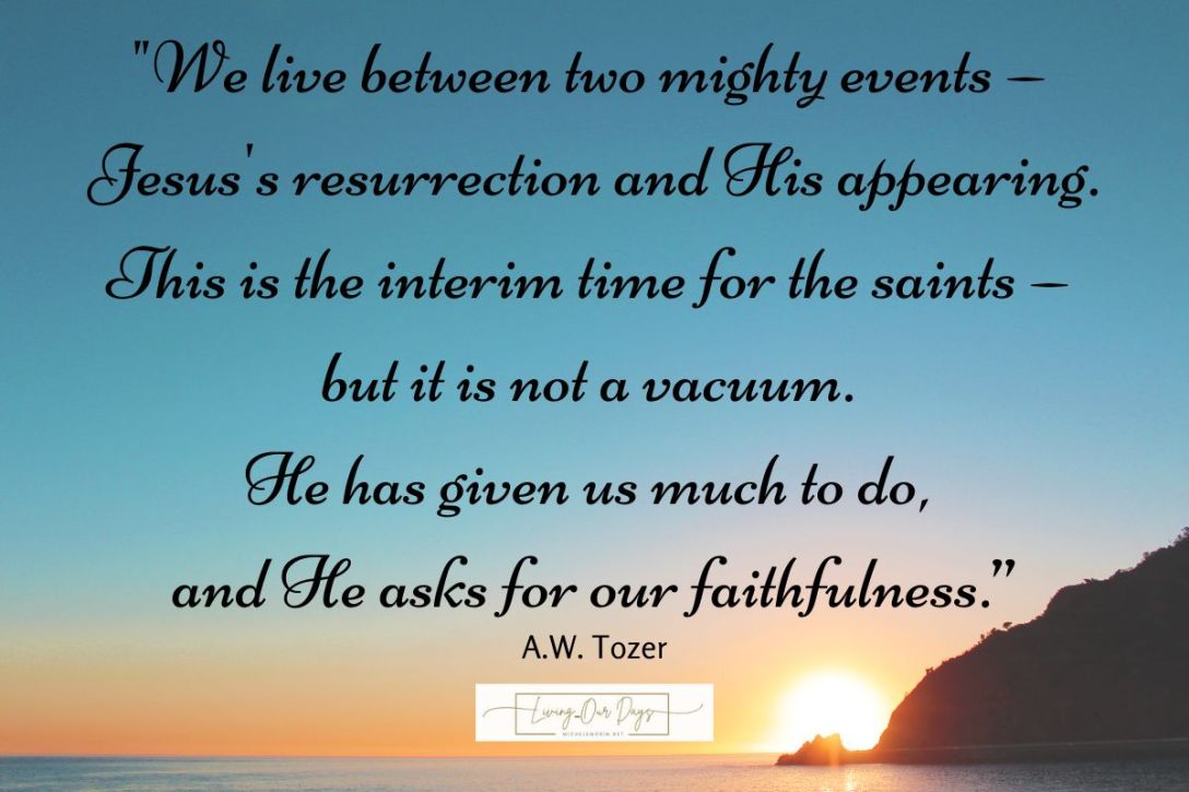 Pentecost Sunday-Life in the Interim Time