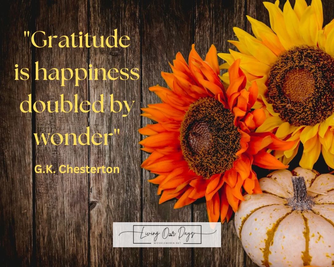 Look at All Your Blessings Through Eyes of Wonder