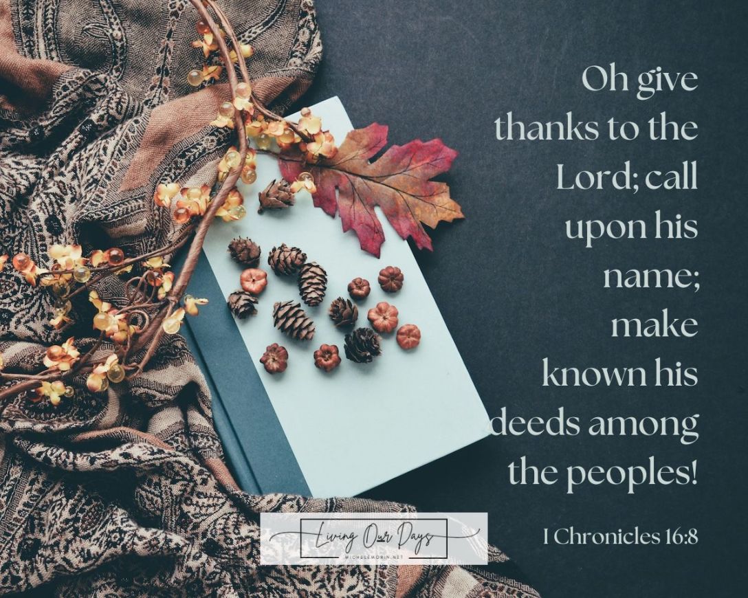 Singing the Song of the First Thanksgiving